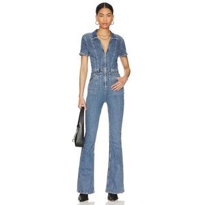 We The Free Denim Jumpsuit